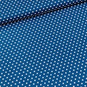 Kinder tricot stippen petrol 0,5cm